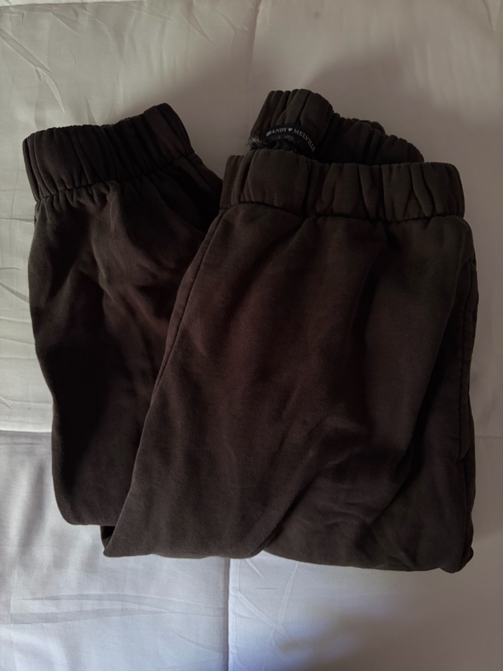 Brandy Melville sweatpant joggers dark grey